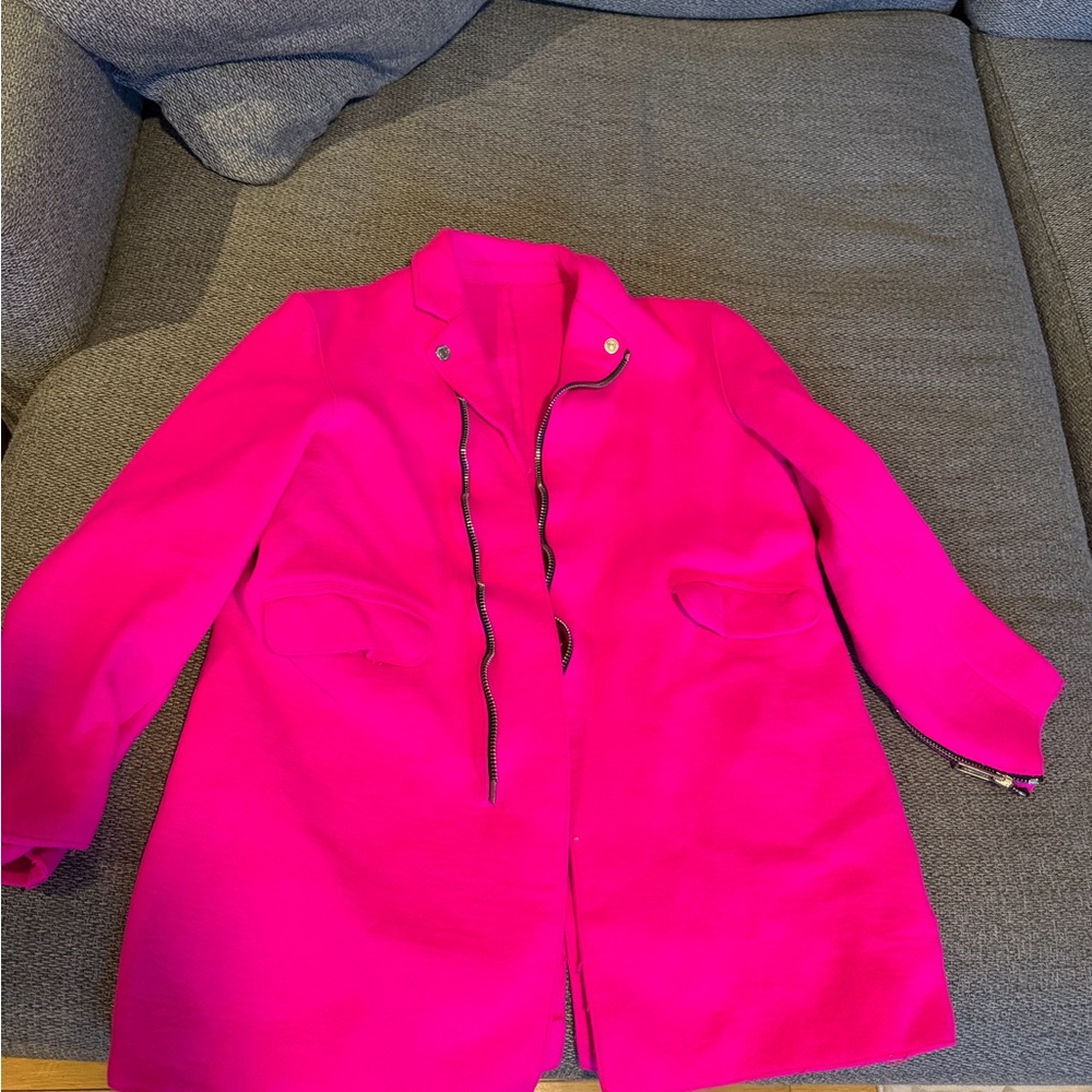 DSQUARED Women's Vibrant Pink Coat